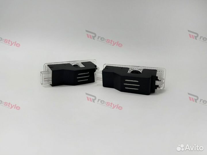 Проекция логотипа BMW на двери Тип 3