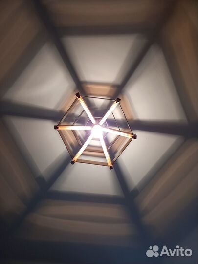 Люстра потолочная подвесная бу
