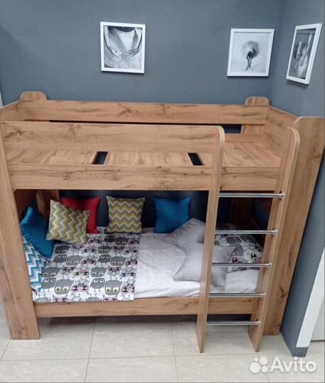 Детская кровать двухъярусная / Кровать детская