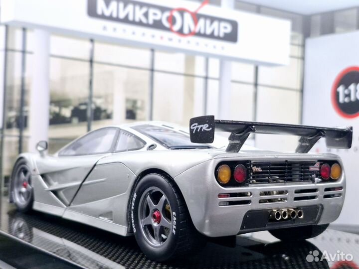 Модель TSM 1/18 McLaren F1 GTR, Серебристый