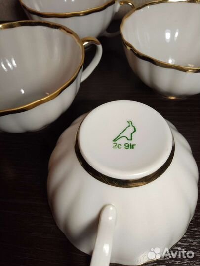 Чайный сервиз СССР Дулево