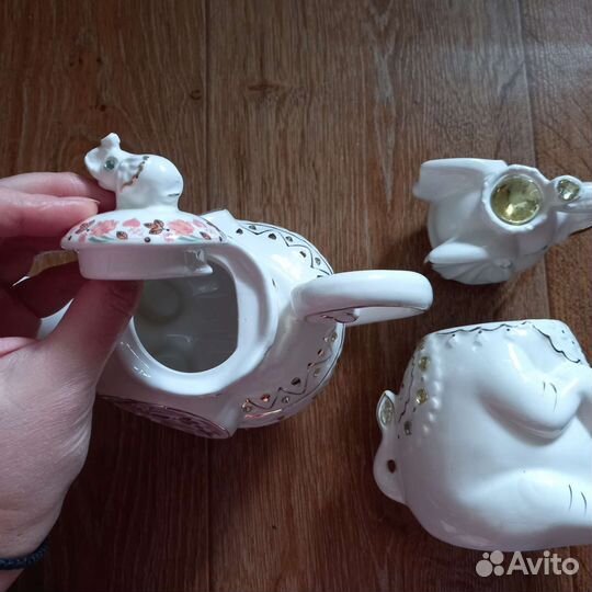 Чайник Слоник керамический