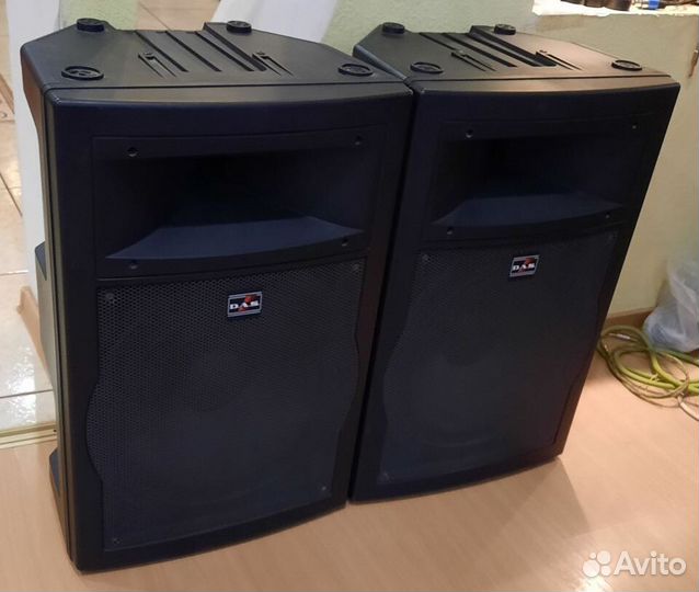 Колонки DAS 600+600W 2ш DS-15 Pro Акустика Испания