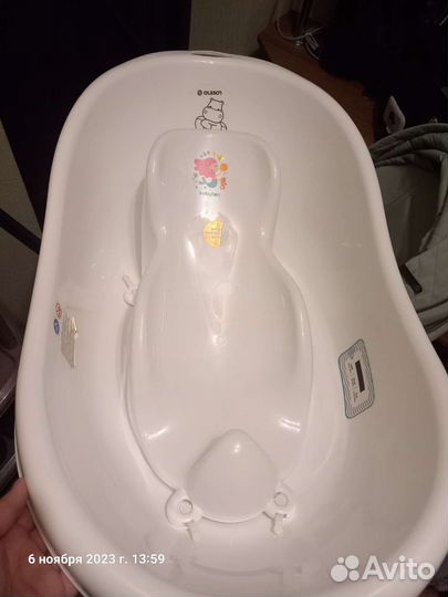 Ванночка для купания с подставкой