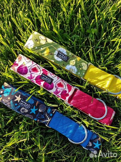 Ошейники для собак ручная работа