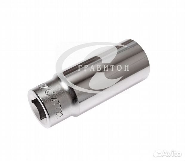 Головка торцевая глубокая 12-гранная 1/2