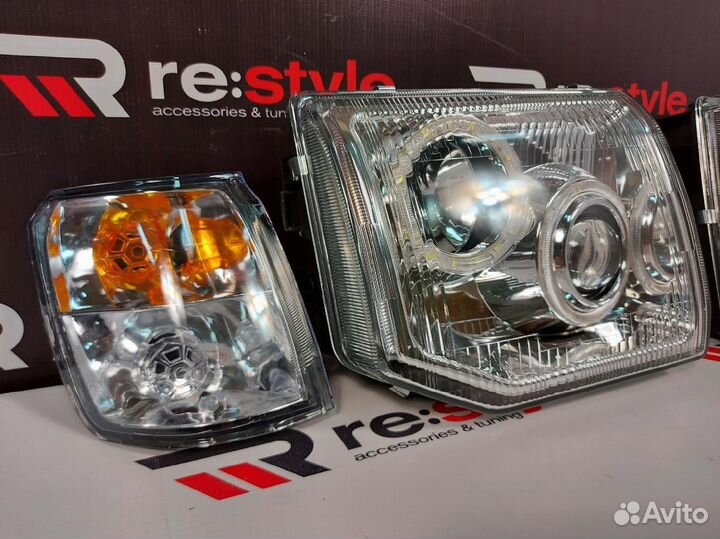 Фары Mitsubishi Pajero V32 1991-1997 LED K1842