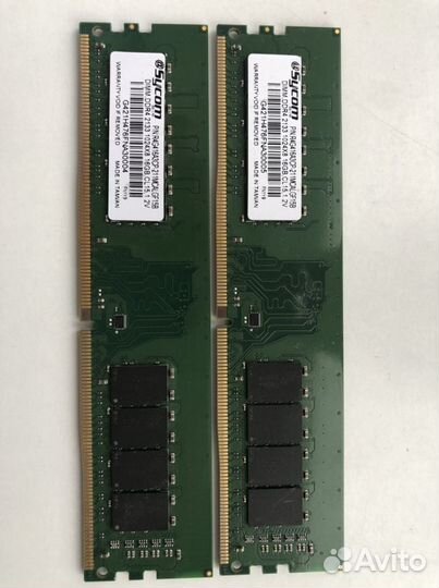 Оперативная память DDR4 32gb (2x16gb) 2133Mhz