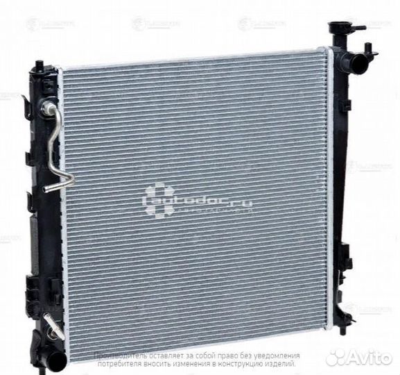 Радиатор охлаждения на hyundai и KIA