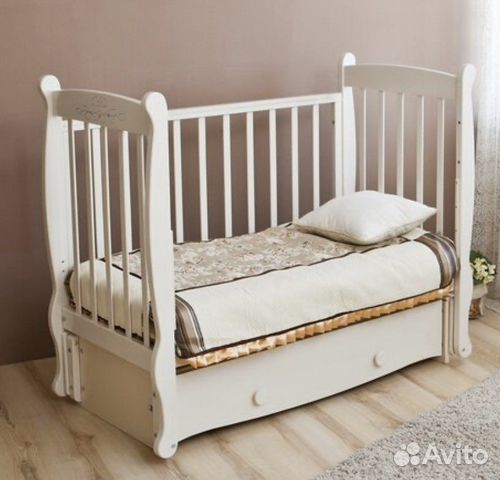 Детская кроватка +комод объявление продам