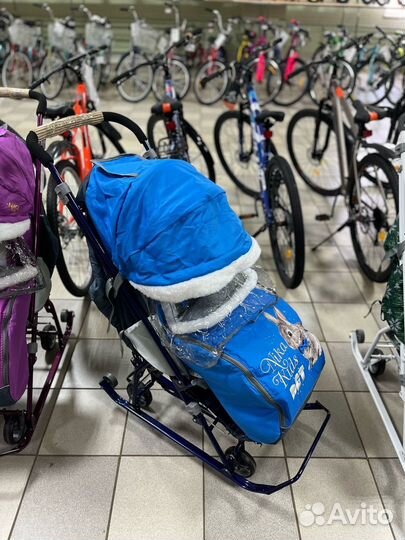 Санки-коляска