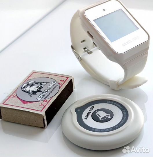 Беспроводная система/кнопка вызова персонала часы