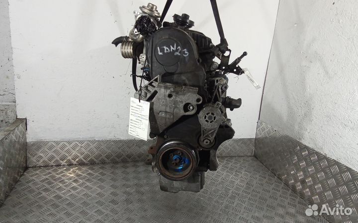 Двигатель дизельный skoda octavia 1,9 BKC/BXE