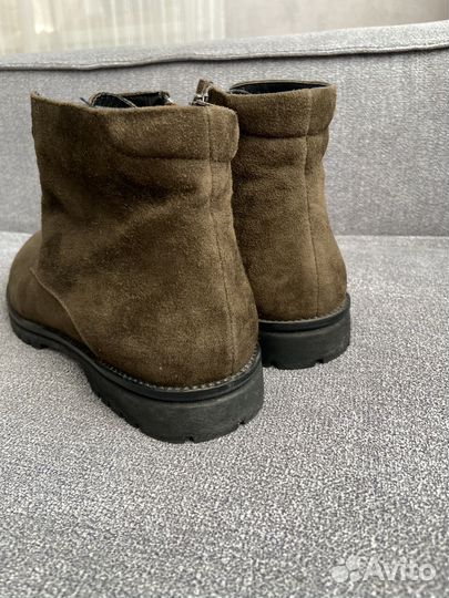 Ботинки женские демисезонные 37 размер замшевые