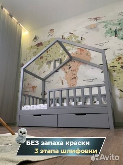 Детская кровать домик