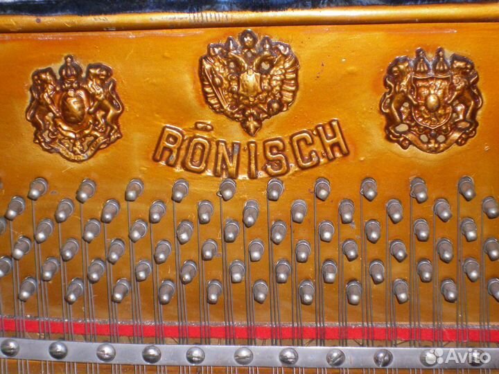 Пианино немецкое Рёниш 1912 года