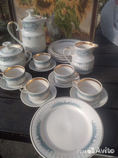 Кофейный сервиз СССР Тернопольский фарфоровый заво