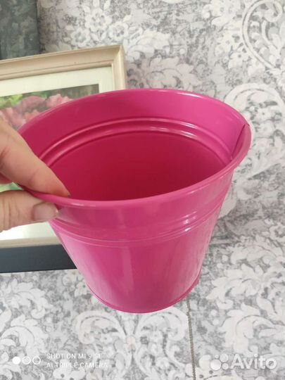 Кашпо IKEA металл. Есть 8шт