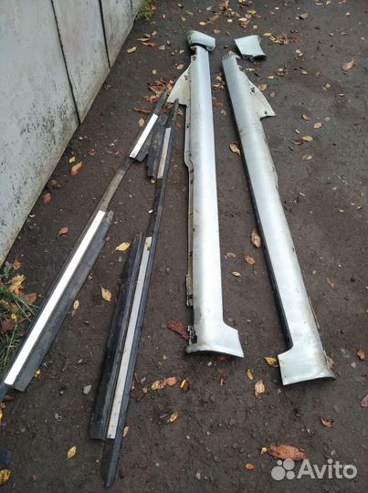 Накладки на пороги Ауди а6с5