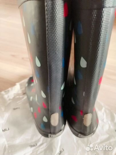 Детские резиновые сапоги