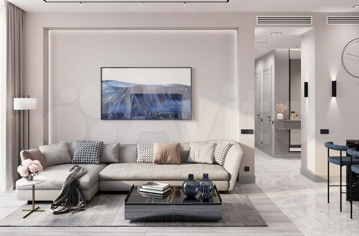 2-к. квартира, 53 м², 4/20 эт.