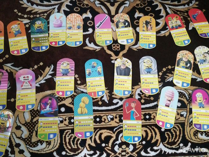 Гадкий я 3 карточки