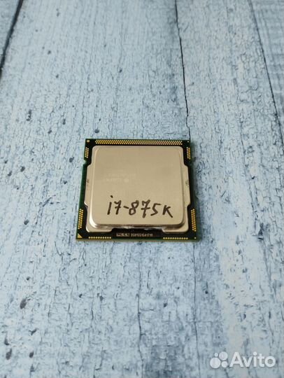 Процессор Intel Core i7-875K
