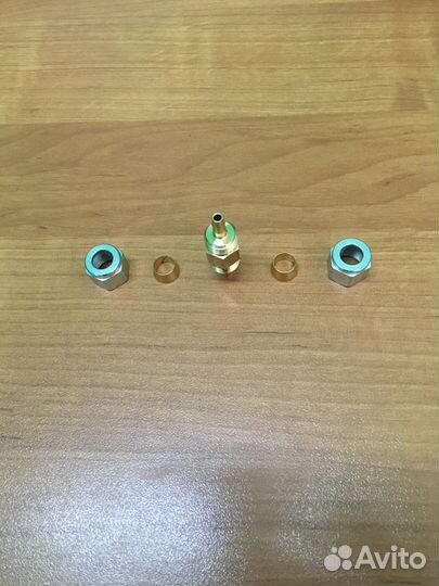 Гбо на авто переходник для соединения трубки п6хп6