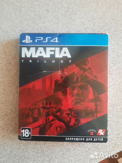 Mafia trilogy ps4 русская озвучка