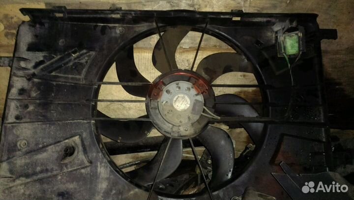 Вентилятор опель джей