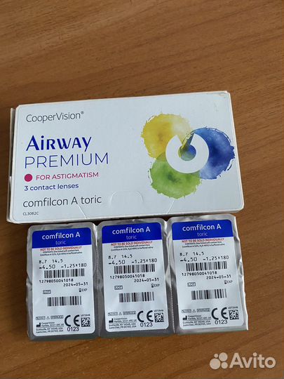 Контактные линзы AirWay астигматизм