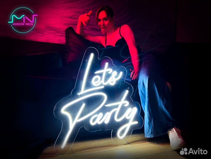 Вывеска из неона / неоновая вывеска / led