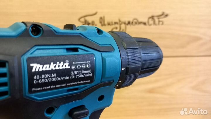 Аккумуляторная дрель шуруповерт makita 36v