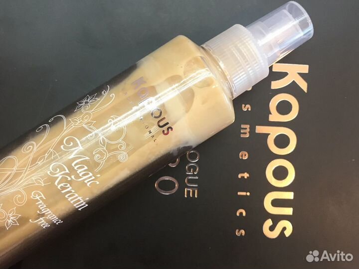 Маска и 2-фазная сыворотка magic keratin от Kapous