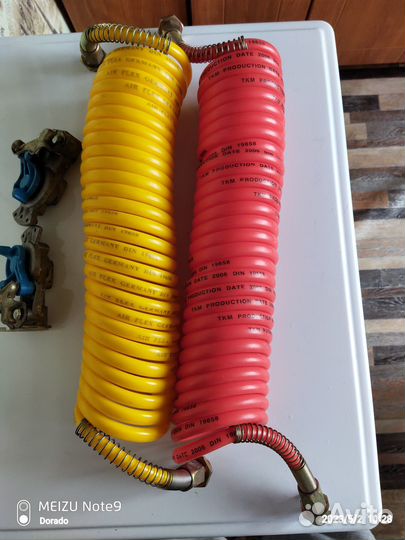 Витые пневмошланги