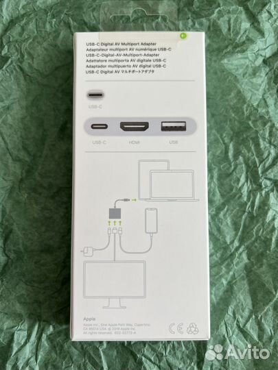 Адаптер Apple USB-C to Digital AV Multiport