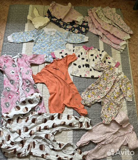 Детские вещи пакетом для девочек