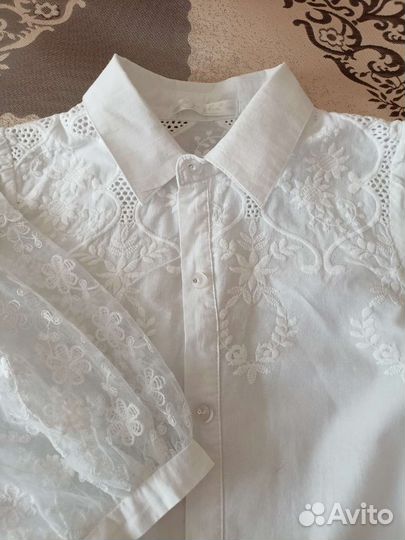 Блузка нарядная для школы, р. 146