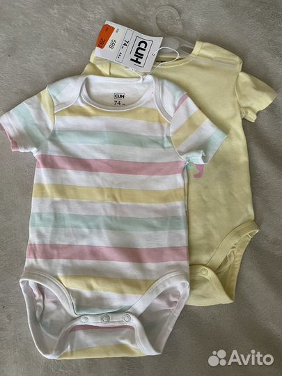 Боди для девочки 74