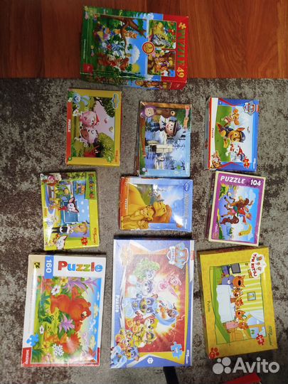 Пазлы детские