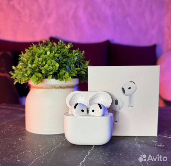 AirPods 4 (+ чехол и Airoha)