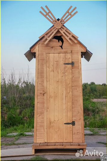 Дачный туалет с установкой DRE453