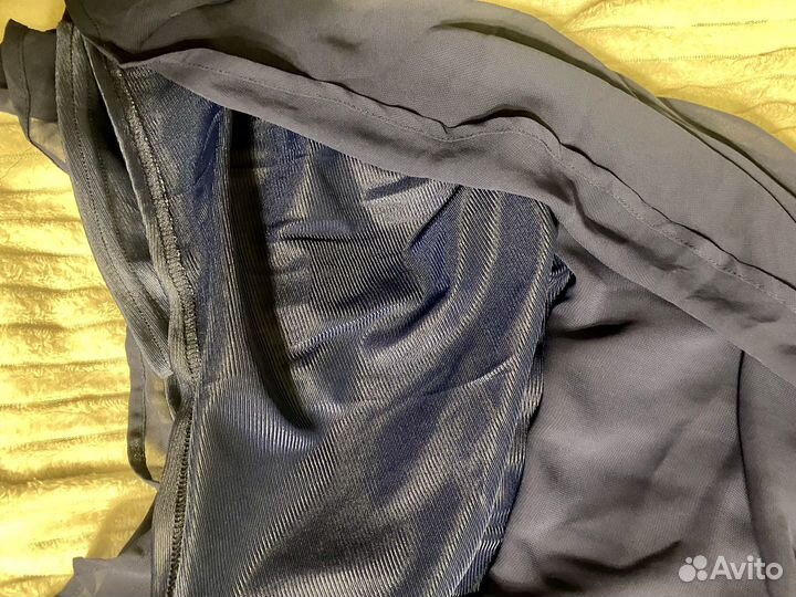 Летнее платье H&M темно-синее