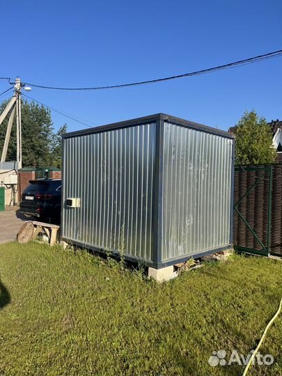 Вагончик бытовка бу металлическая