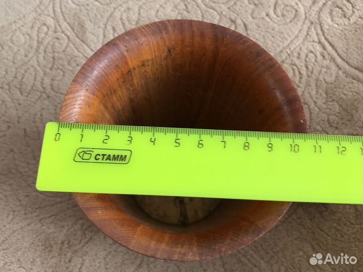 Пивная кружка декоративная СССР деревянная