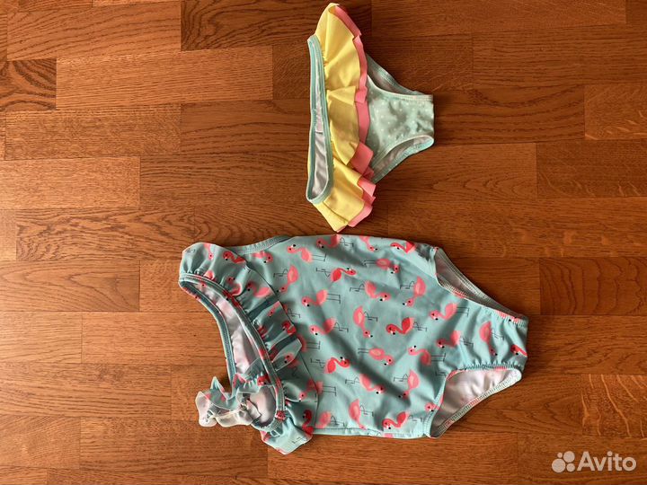 Купальник и плавательные трусики для девочки