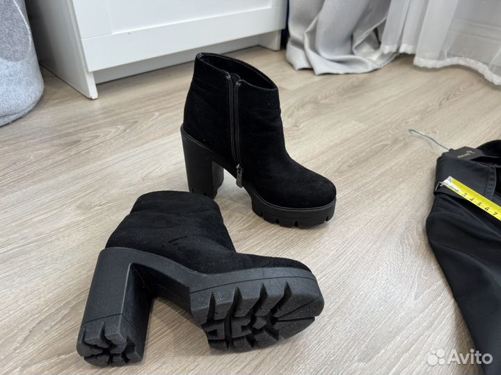 Ботильоны замшевые 36 размер