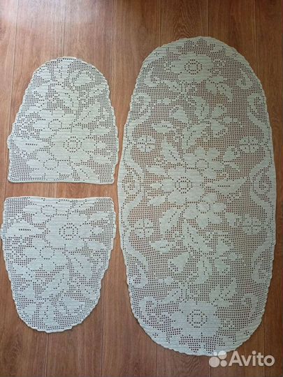 Салфетки, скатерти вязаные