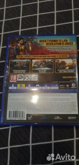 Far cry 6 ps4 диск