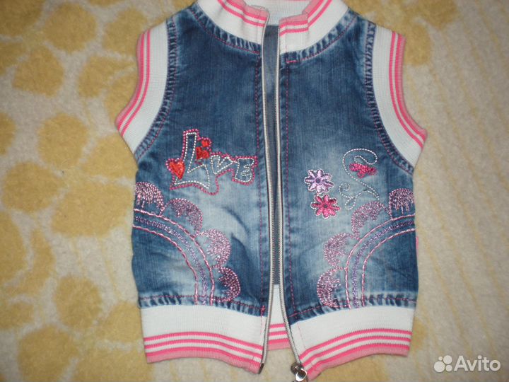 Продам летний джинсовый костюм